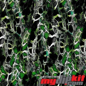 Pellicola idrografica idrografica idro immersione trasferimento acqua stampa DD-987 pelle di serpente - Foto 1 di 1