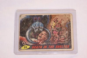 1962 Mars Attack "Death In The Shelter" #29 - Bild 1 von 2