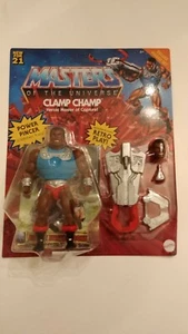 Mattel Masters of the Universe Origins CLAMP CHAMP Deluxe He-Man MOTU Slt Damage - Picture 1 of 5