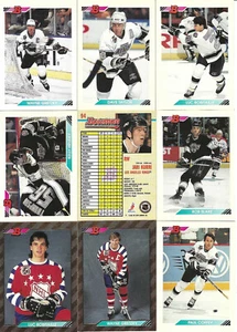 1992-93 Bowman Hockey Los Angeles Kings Complete Team Set (19) - Picture 1 of 1