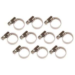 COLLIER DE DURITE EN INOX BGS TECHNIC BANDE 9 MM - SERRAGE AU CHOIX DE 8 A 80 - Foto 1 di 13