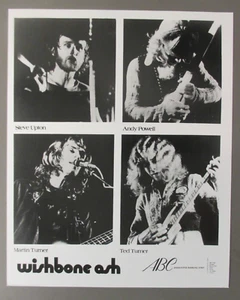 Wishbone Ash black & white 8X10 glossy promo photo ! - Picture 1 of 1