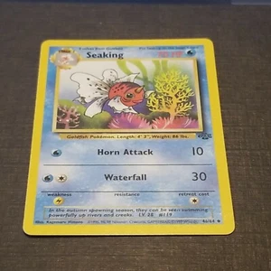 Seaking 46/64 - Juego de la Selva - TARJETA DE POKEMON WOTC DE COLECCIÓN - ILIMITADA - CASI NUEVA - Imagen 1 de 2