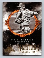 2017  Panini Diamond Kings HC-20 Phil Niekro Atlanta Braves Heritage Collection