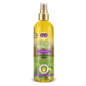 African Pride Olive Oil Braid Sheen Spray Extra 12oz - Picture 1 of 1