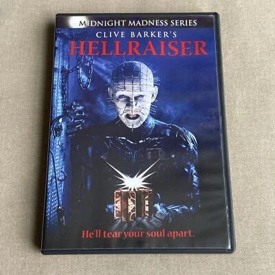 Hellraiser (DVD 1987) Horror Pinhead Clive Barker Clare Higgins Andrew Robinson - Image 1 of 4