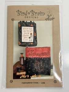 Bird Brain Designs Halloweenie Totes Pattern 1066 - Picture 1 of 3