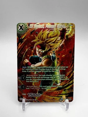  Dragon Ball Super SS Bardock Paternal Unison BT10-062 SPR DBZ NM - Image 1 of 2