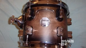 PDP Concept Maple 10" x8" Tom Rack Drum Lug Laced Arm Mount Satin Charcoal Burst - Picture 1 of 6