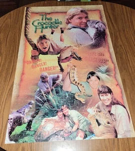 Hasbro Milton Bradley 2001 Der Krokodiljäger 300-teiliges Puzzle Postergröße - Bild 1 von 9