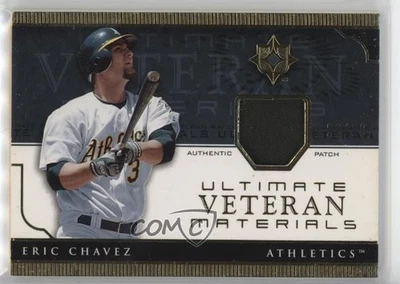 2005 Ultimate Collection Ultimate Veteran Materials /20 Eric Chavez #UV-EC - Image 1 of 2