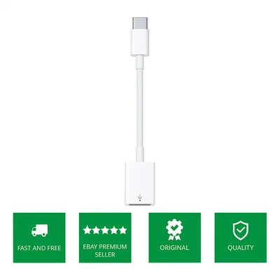 Genuine Official Apple USB-C to USB Adapter (A1632/MJ1M2ZM/A) - Image 1 of 3
