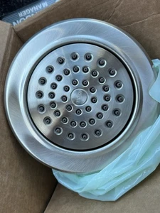 Nuevo cabezal de ducha de níquel cepillado Moen Wynford solo T4502BN - Imagen 1 de 4