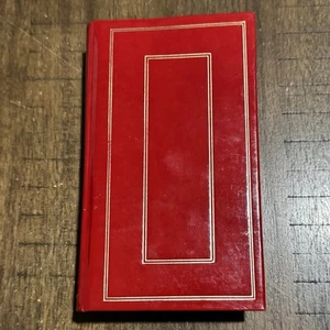 Vtg 1971 Merriam-Webster Pocket Dictionary Hard Bound Gold Trim Pages Rare! VGC - Bild 1 von 11