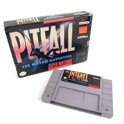 Pitfall The Mayan Adventure Super Nintendo: Tested Working - Image 1 of 4