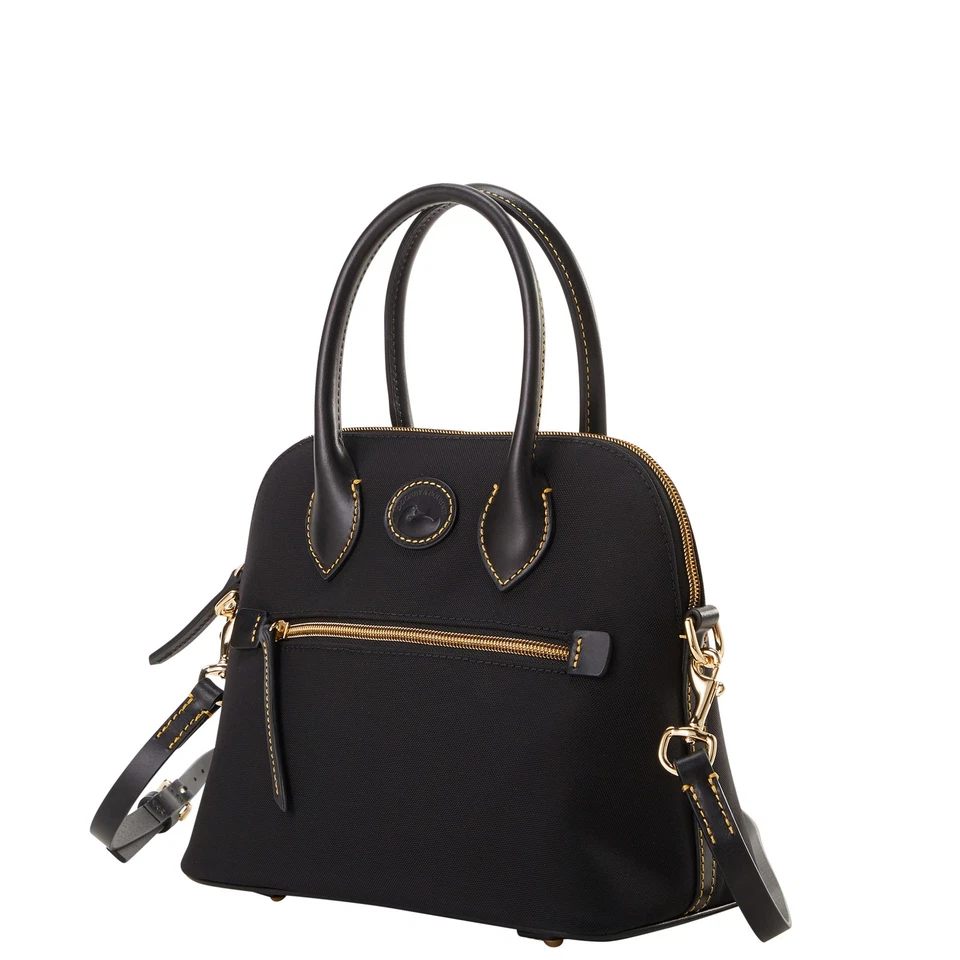 Dooney & Bourke Nylon Domed Satchel | Black Black - Image 1 of 1