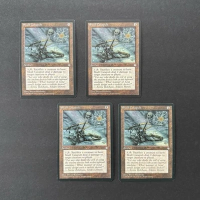 *** Skull Catapult x4 Ice Age *** NM+ NEVER PLAYED MTG Magic VINTAGE FAST SHIP - Image 1 of 2