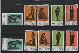 Mi. - Nr. 2141 - 45 Bronzeplastiken Gestempelt und Postfrisch (238) - Picture 1 of 1