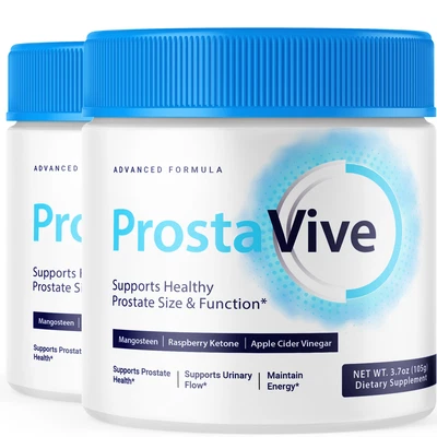 Prostavive Advanced Prostate Health Support Powder Max Power Supplement 2 Pack - Image 1 of 4
