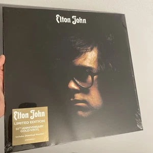 Elton John by John, Elton (2020) Limited Edition 50th Anniversary Gold Vinyl - Picture 1 of 10