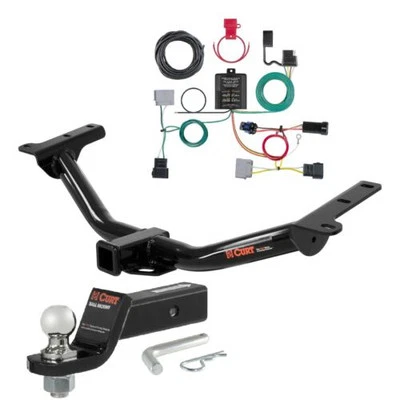 Curt Class 3 Trailer Hitch Loaded Ball Mount & 2" Ball for Dodge Journey SXT/GT - Imagem 1 de 4