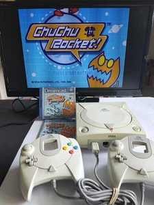 CONSOLA DREAMCAST SEGA + DOS MANDOS + JUEGO COMPLETA PAL LEER DESCRIPCIÓN - Imagen 1 de 13
