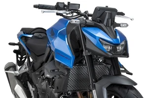 Puig Matte Black D12 Downforce Spoilers Honda CB750 Hornet 2025 - Picture 1 of 4