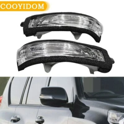 Par de luces de giro LED para espejo retrovisor Toyota Land Cruiser 2012-2015 Foto 1 de 4