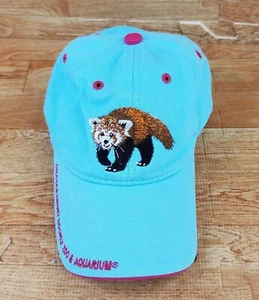 Sombrero de béisbol Red Panda Omahas Henry Doorly Zoo azul rosa con tirantes Jhats Tots - Imagen 1 de 7