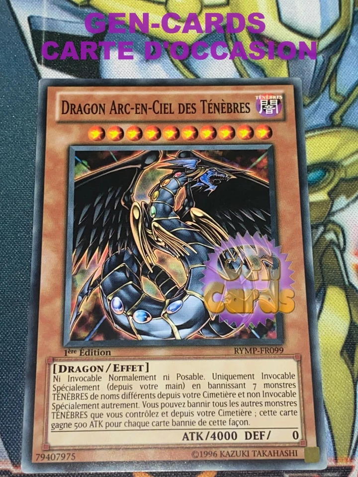 CARTE Yu Gi Oh DRAGON ARC-EN-CIEL DES TENEBRES RYMP-FR099 1ère édition - Photo 1/1