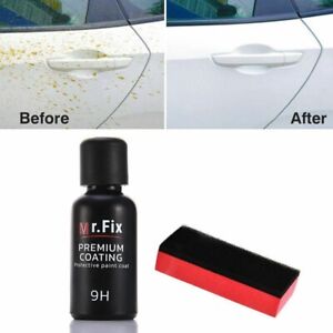 Durable Car Glass Coating Liquid Protects from Aging Weather 9H Hardness