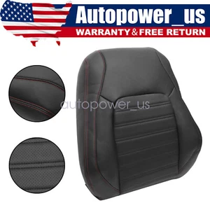 For 2011-2018 Volkswagen Jetta GLI Autobahn Passenger Side Top Seat Cover Black - Picture 1 of 16