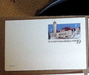 19¢ Postal Card SC#UX177 St. Louis Union Station; Mint; Free Shipping!! - Picture 1 of 1