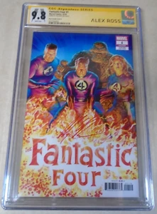 Fantastic Four Issue #1 Comic Book. Signed by Alex Ross. Variant. CGC Graded - Picture 1 of 6