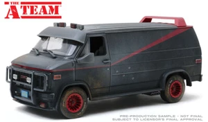 Greenlight 13567 1/18 Scala B. A. 'S 1983 GMC Vandura Invecchiato Versione - Foto 1 di 1