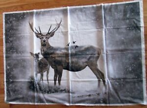 1 Beautiful 2019 "Call Of The Wild Deer" Quilting/Wallhanging Fabric Panel