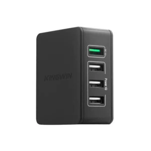 Kingwin 4 x Port USB Charger (1 x Quick Charge 3.0 Port) , K-4U01Q3 - Picture 1 of 2
