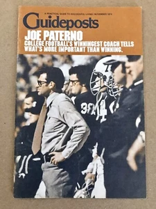 Vintage Guideposts Magazine (November 1974) Joe Paterno - Very Good - Picture 1 of 3