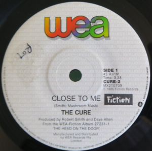 The Cure A Man Inside Close To Me Australia issue 1985 rare