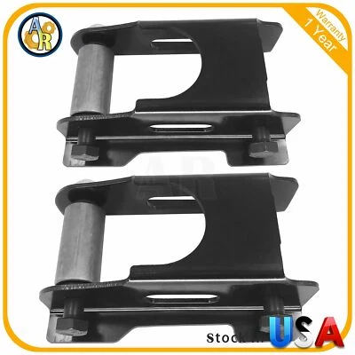 Juego de pares de grilletes de resorte de hoja trasera para Ford Explorer 1991-2005 Foto 1 de 4