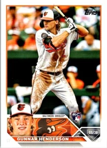 Gunnar Henderson 2023 Topps Series One Base Rookie Card #206 - Orioles - Picture 1 of 2