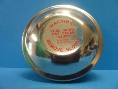 Nueva tapa del tanque de combustible gasolina MOTORAD reemplazo FORD OEM# 19114666 estándar CROMO VENTILADO Foto 1 de 2