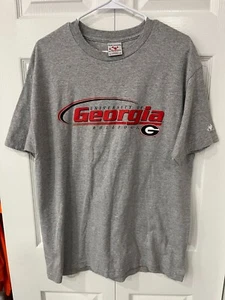 Sportex Apparel UGA Georgia Bull Dogs T-Shirt Men's L- Mint Condition. - Picture 1 of 2