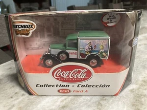 2001 COCA COLA 1930 FORD A MATCHBOX / N.C. WYETH ARTWORK 50TH ANNIVERSARY NIB - Picture 1 of 7