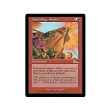4x Impending Disaster x4 MTG Urza's Legacy LP