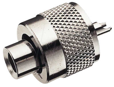 CB RADIO ANTENNA COAX CONNECTOR PLUG ADAPTER RG58 PL259 6mm UHF 50 OHM X2 - Image 1 of 3