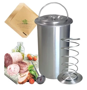 Schinkenmaschine Fleischpresse Edelstahl Sandwichkocher für Feinkost Fleisch Mittagessen Form - Bild 1 von 1