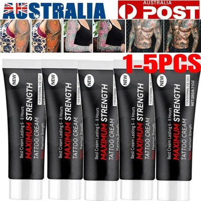 1-5X Tattoo Numibing Cream Gel 20 Grams-Up to 6 Hours Extra smooth for Tattoos - image 1 of 4