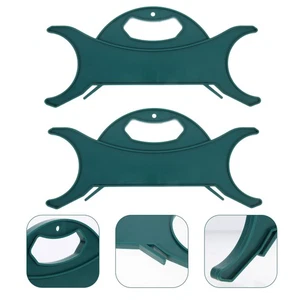 2 Pcs Kabelmanager Kabelmanagement Kabel-Organizer Für Den Schreibtisch - Afbeelding 1 van 12