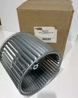 Rueda sopladora ICP HQ602936MN 602936 jaula sopladora DD 9X8X1/2 CW H21HJ45EE Foto 1 de 4